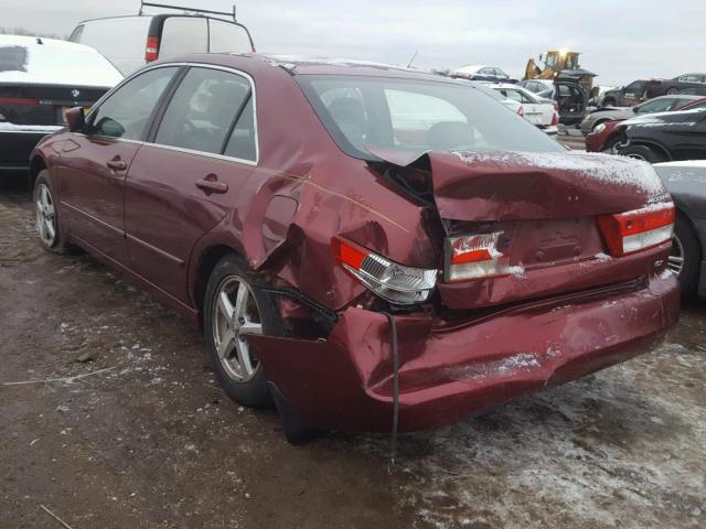 JHMCM56693C042310 - 2003 HONDA ACCORD EX RED photo 3