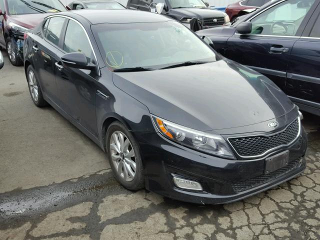 KNAGM4A7XF5637525 - 2015 KIA OPTIMA LX BLACK photo 1