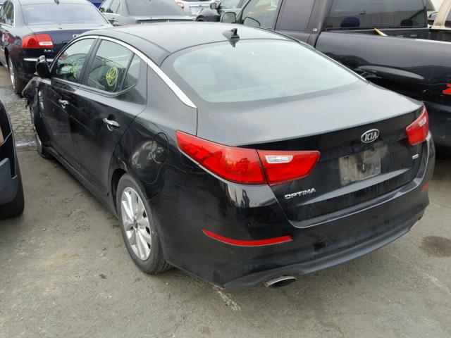 KNAGM4A7XF5637525 - 2015 KIA OPTIMA LX BLACK photo 3