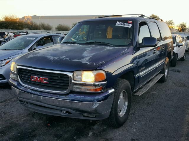 3GKEC16T52G269926 - 2002 GMC YUKON XL C BLUE photo 2