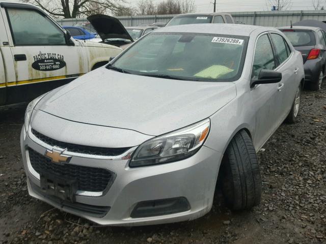 1G11B5SL3EF215453 - 2014 CHEVROLET MALIBU LS ვერცხლისფერი ფოტო 2