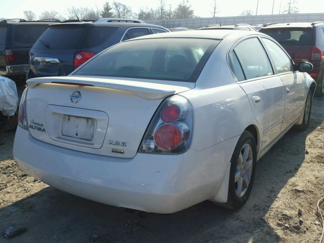 1N4AL11D36C226873 - 2006 NISSAN ALTIMA S WHITE photo 4