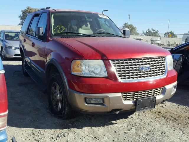 1FMPU18L33LB43899 - 2003 FORD EXPEDITION RED photo 1