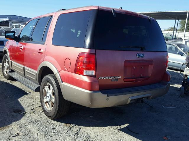 1FMPU18L33LB43899 - 2003 FORD EXPEDITION RED photo 3