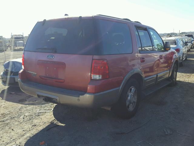 1FMPU18L33LB43899 - 2003 FORD EXPEDITION RED photo 4