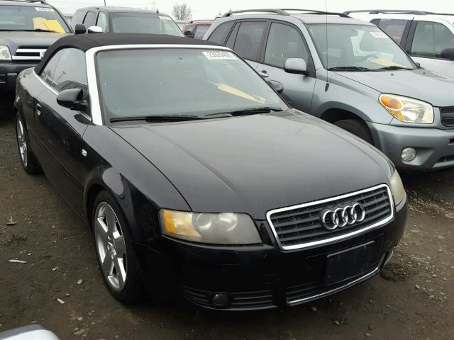 WAUBC48H46K001843 - 2006 AUDI A4 S-LINE BLACK photo 1