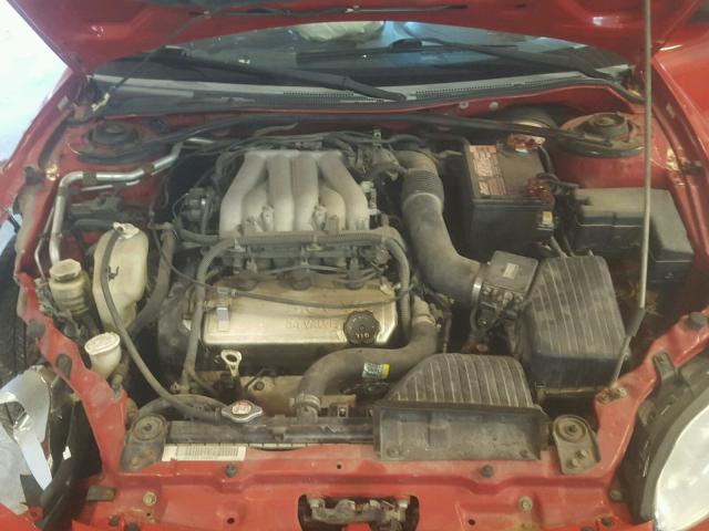 4B3AG42H31E021987 - 2001 DODGE STRATUS SE RED photo 7