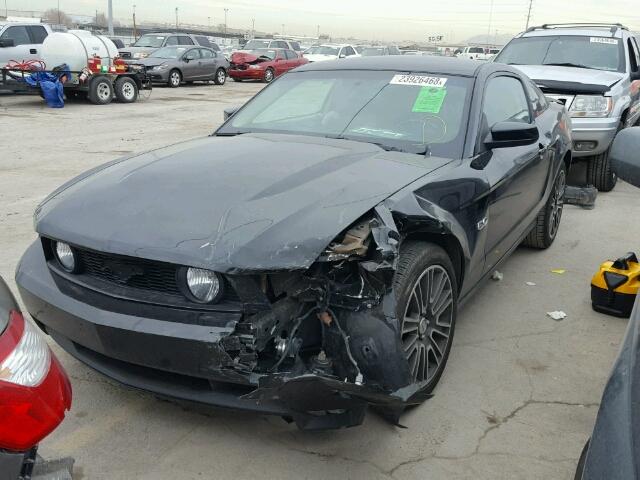 1ZVBP8CF2B5119271 - 2011 FORD MUSTANG GT BLACK photo 2