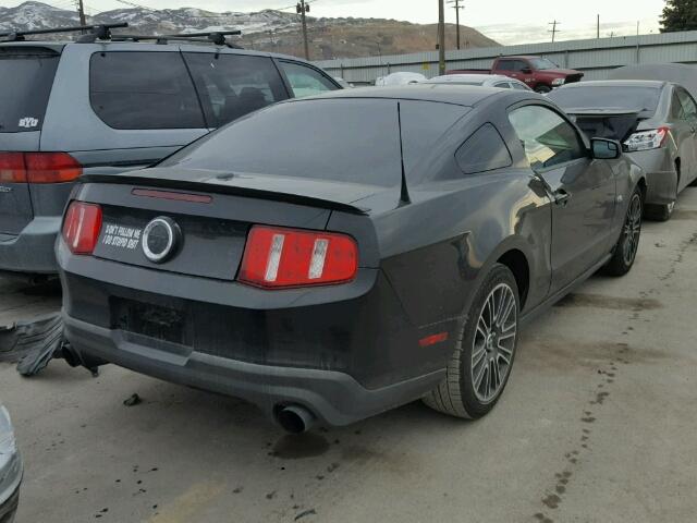 1ZVBP8CF2B5119271 - 2011 FORD MUSTANG GT BLACK photo 4