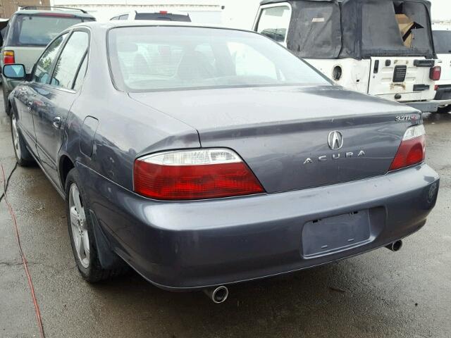 19UUA56873A035739 - 2003 ACURA 3.2TL TYPE GRAY photo 3