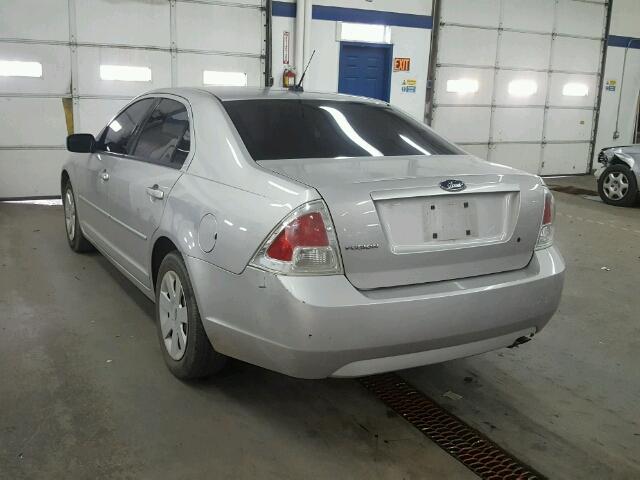 3FAHP06Z28R250717 - 2008 FORD FUSION S SILVER photo 3