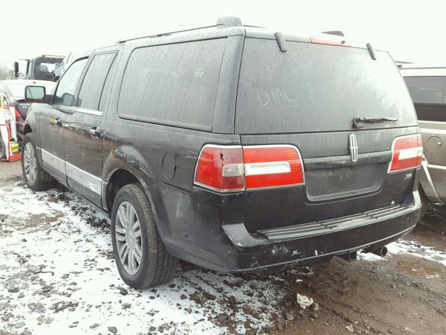 5LMFL28527LJ09574 - 2007 LINCOLN NAVIGATOR BLACK photo 3