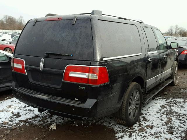 5LMFL28527LJ09574 - 2007 LINCOLN NAVIGATOR BLACK photo 4