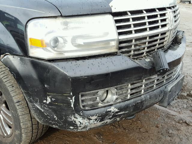 5LMFL28527LJ09574 - 2007 LINCOLN NAVIGATOR BLACK photo 9