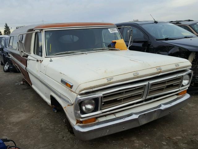 F25HRN87275 - 1972 FORD F-250 WHITE photo 1