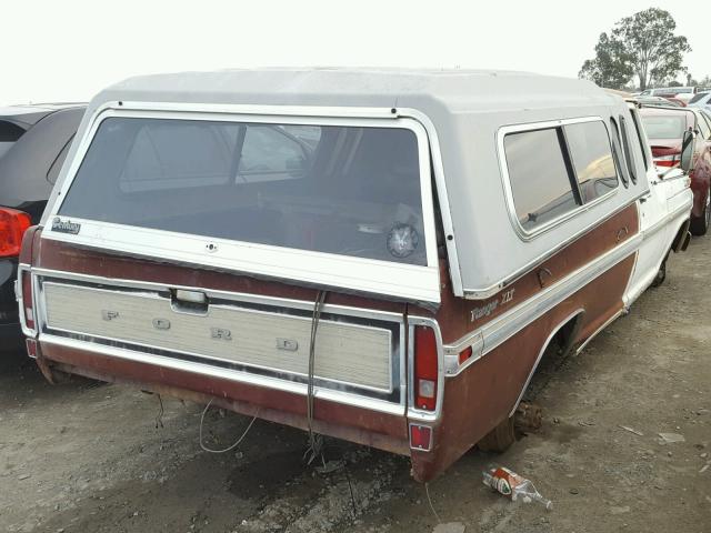 F25HRN87275 - 1972 FORD F-250 WHITE photo 4