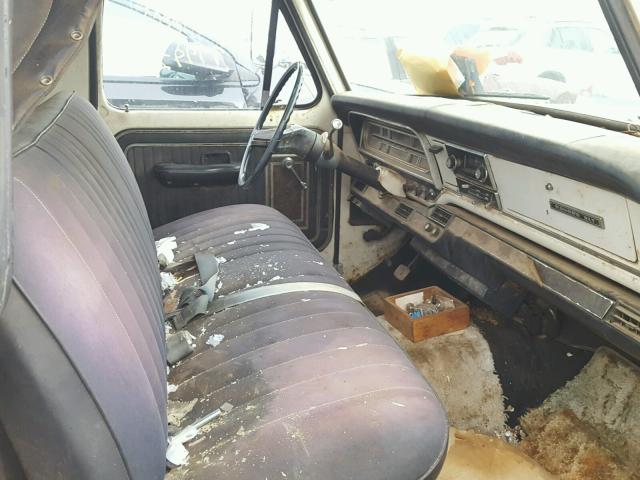 F25HRN87275 - 1972 FORD F-250 WHITE photo 5