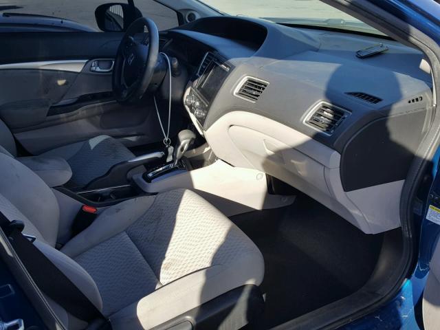 19XFB2F86EE036206 - 2014 HONDA CIVIC EX ლურჯი ფოტო 5