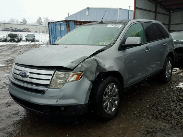 2FMDK39C27BB20171 - 2007 FORD EDGE SEL P GRAY photo 2