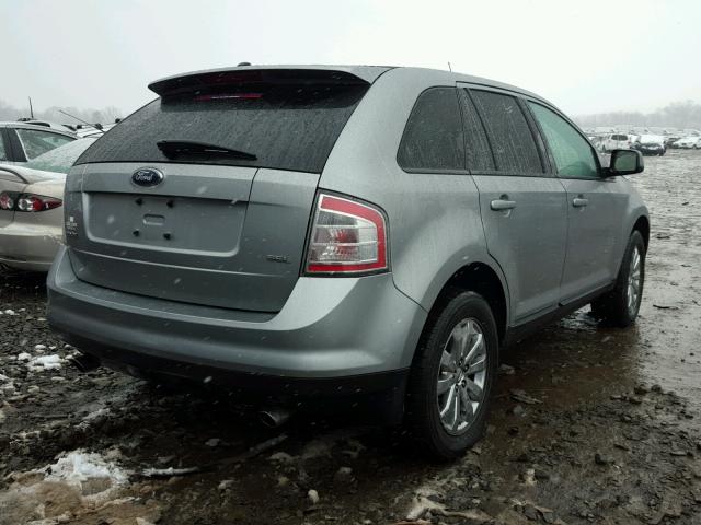 2FMDK39C27BB20171 - 2007 FORD EDGE SEL P GRAY photo 4