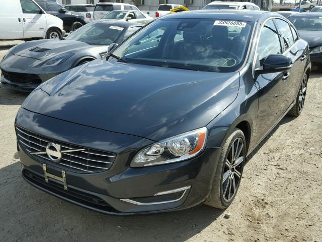 YV1612FS3E2280434 - 2014 VOLVO S60 T5 GRAY photo 2