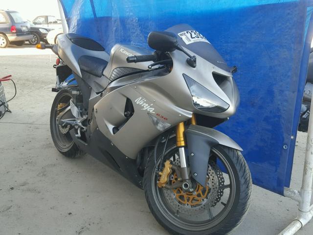 JKBZXJC145A014231 - 2005 KAWASAKI ZX636 C1 GRAY photo 1