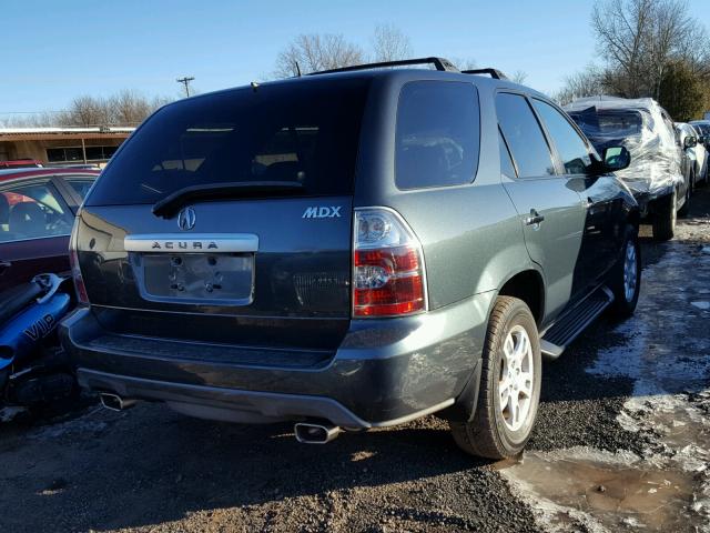 2HNYD18836H538925 - 2006 ACURA MDX TOURIN BLUE photo 4