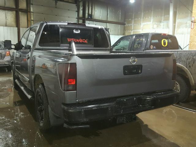 1N6AA0EDXEN500364 - 2014 NISSAN TITAN S GRAY photo 3