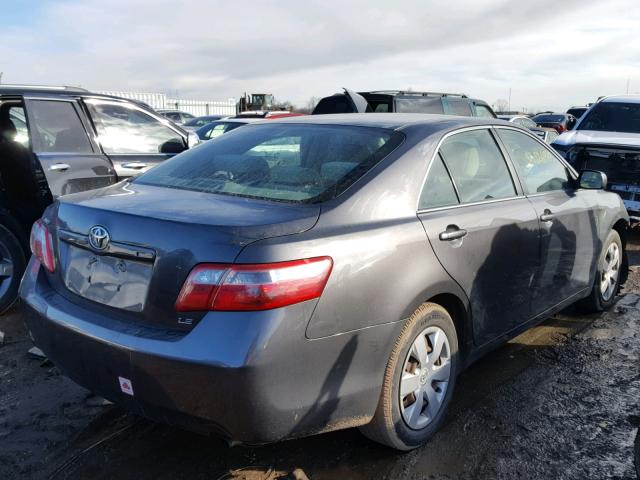 4T4BE46K17R010230 - 2007 TOYOTA CAMRY NEW GRAY photo 4