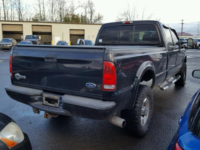 1FTSW31P94ED14839 - 2004 FORD F350 SRW S BLACK photo 4