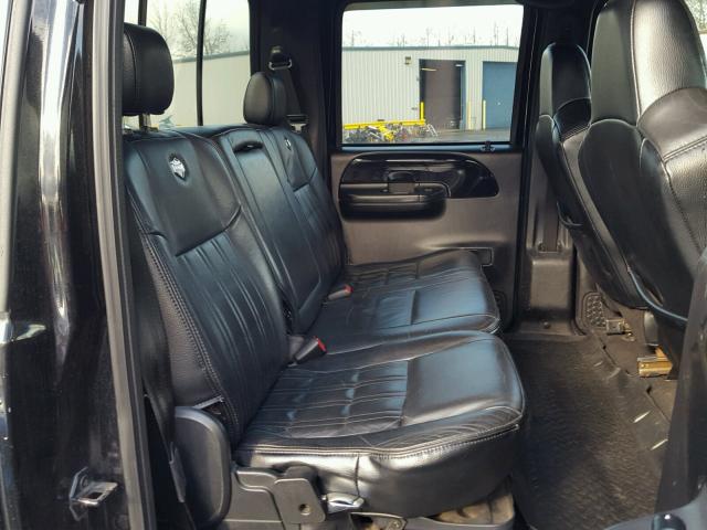 1FTSW31P94ED14839 - 2004 FORD F350 SRW S BLACK photo 6