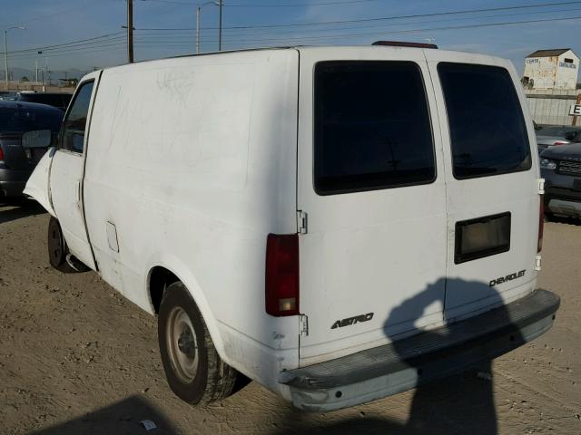 1GCDM19W2YB128856 - 2000 CHEVROLET ASTRO WHITE photo 3