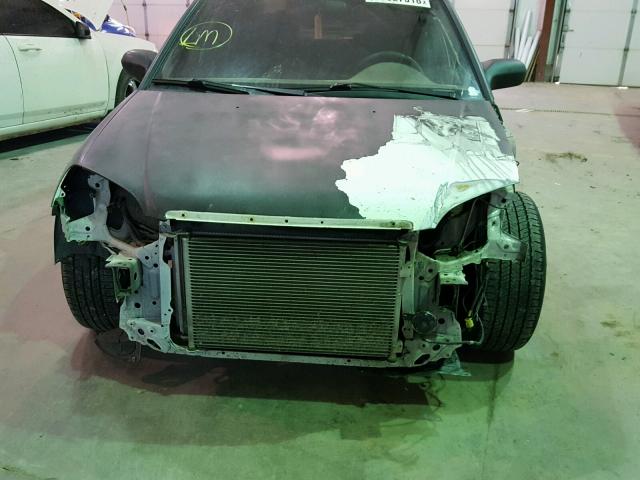 2HGES25713H540427 - 2003 HONDA CIVIC EX შავი ფოტო 9