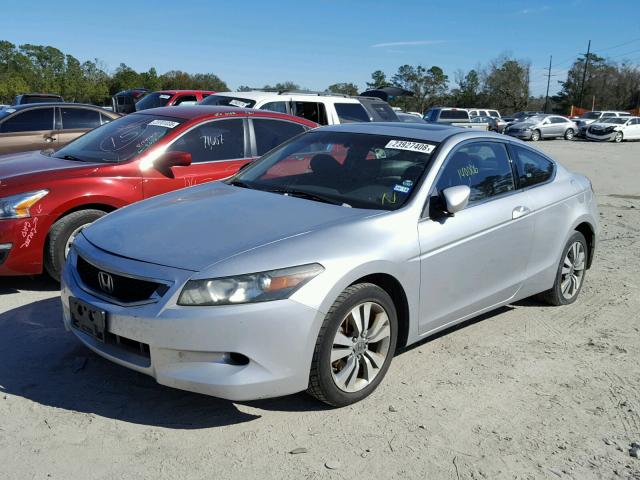 1HGCS11778A027972 - 2008 HONDA ACCORD EX SILVER photo 2