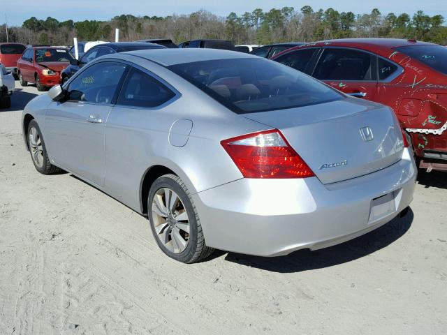 1HGCS11778A027972 - 2008 HONDA ACCORD EX SILVER photo 3