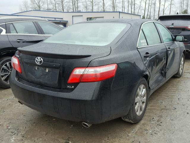 4T1BK46KX7U528419 - 2007 TOYOTA CAMRY NEW BLACK photo 4