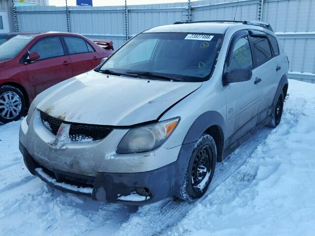 5Y2SL62864Z446225 - 2004 PONTIAC VIBE SILVER photo 2