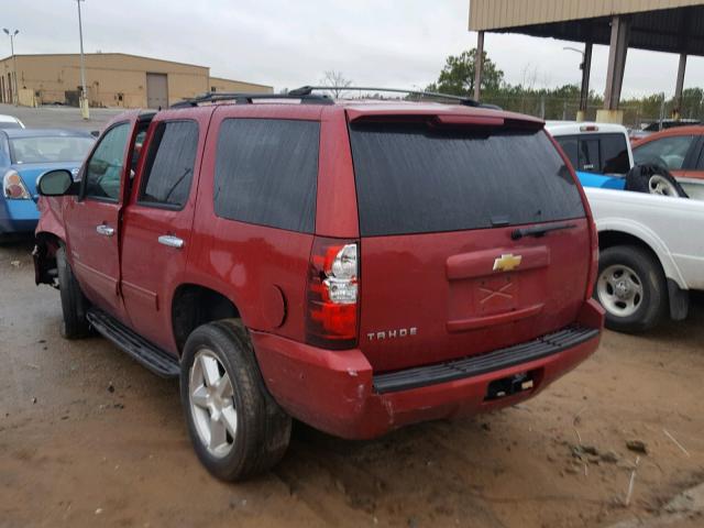 1GNSCAE09DR354946 - 2013 CHEVROLET TAHOE C150 RED photo 3