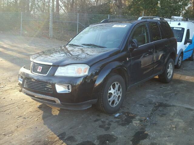 5GZCZ53446S868366 - 2006 SATURN VUE BLACK photo 2