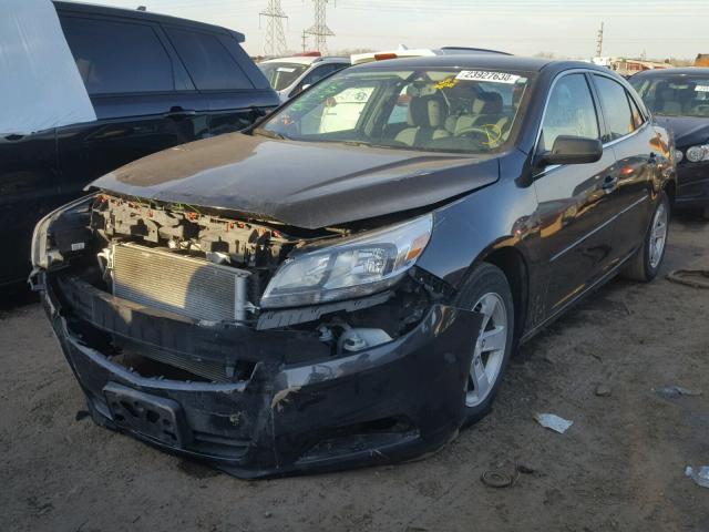 1G11B5SA0DF187155 - 2013 CHEVROLET MALIBU LS შავი ფოტო 2