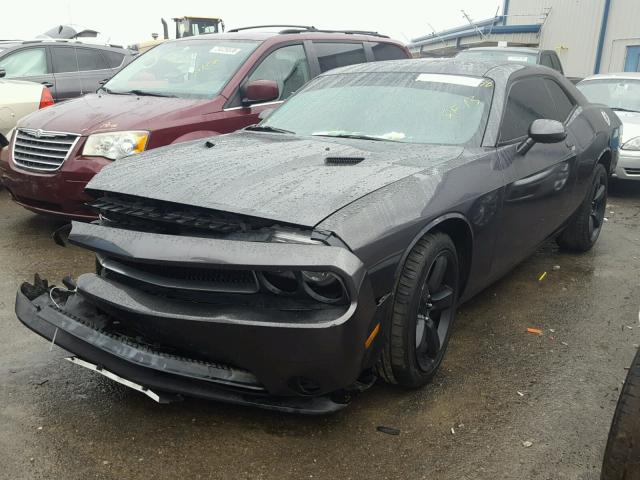 2C3CDYAG7DH508841 - 2013 DODGE CHALLENGER BLACK photo 2