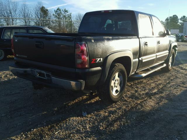 2GCEK13Z761311065 - 2006 CHEVROLET SILVERADO BLACK photo 4