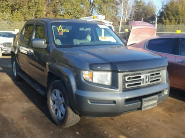 2HJYK16507H537278 - 2007 HONDA RIDGELINE GRAY photo 1