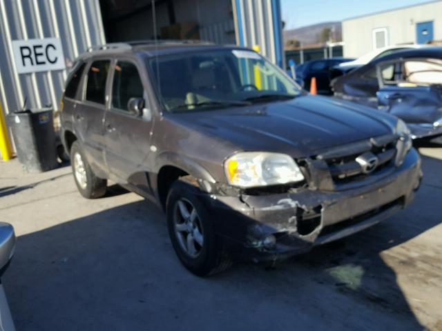 4F2YZ96116KM34180 - 2006 MAZDA TRIBUTE S GRAY photo 1