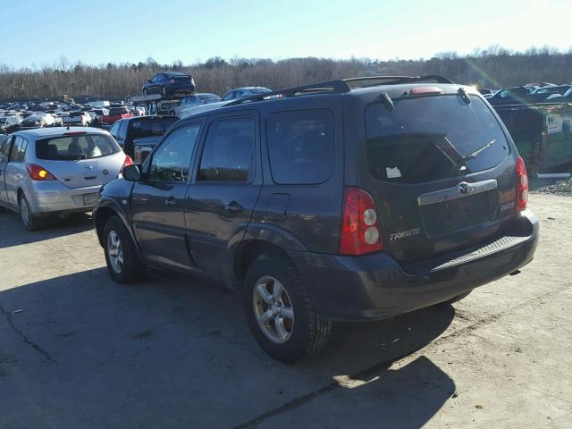 4F2YZ96116KM34180 - 2006 MAZDA TRIBUTE S GRAY photo 3