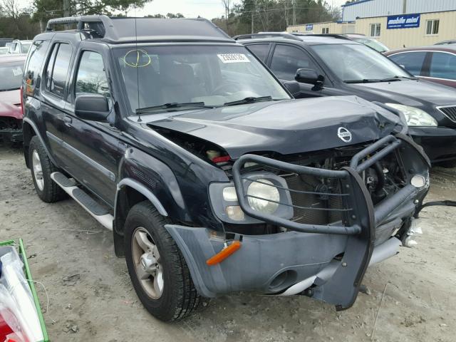 5N1ED28T34C669142 - 2004 NISSAN XTERRA XE BLACK photo 1