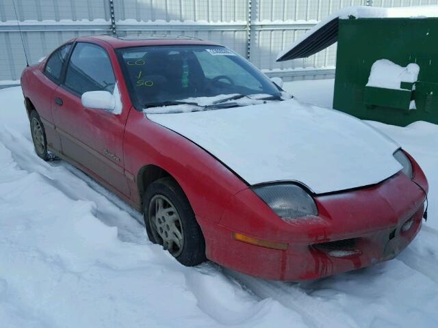 1G2JB1243X7553557 - 1999 PONTIAC SUNFIRE SE RED photo 1