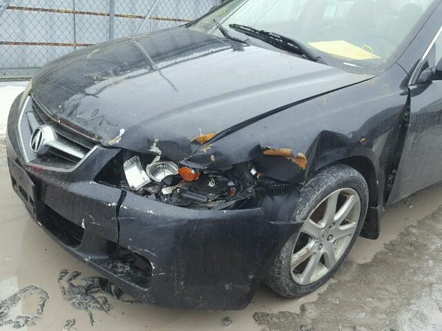 JH4CL96894C801681 - 2004 ACURA TSX BLACK photo 9