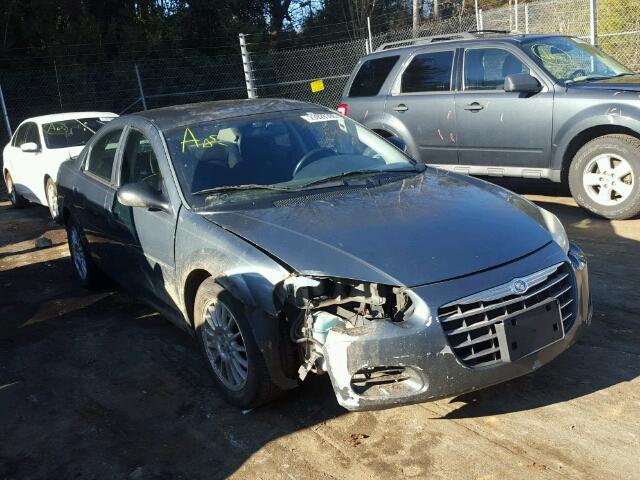 1C3EL46X96N249146 - 2006 CHRYSLER SEBRING CHARCOAL photo 1