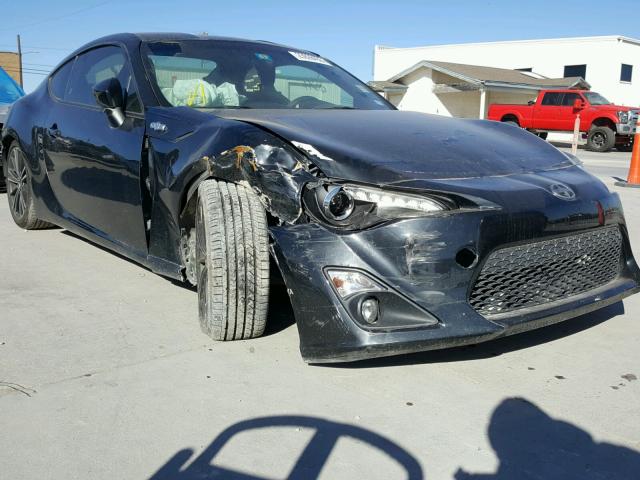 JF1ZNAA18F8700824 - 2015 TOYOTA SCION FR-S შავი ფოტო 1